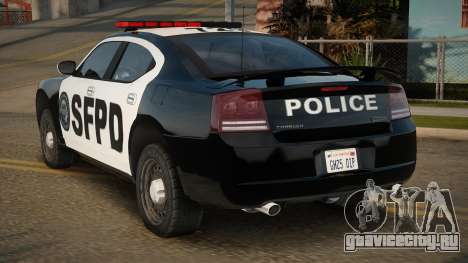 Dodge Charger SRT SFPD для GTA San Andreas