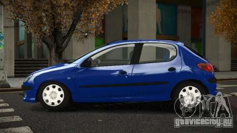 Peugeot 206 Hazopoj для GTA 4