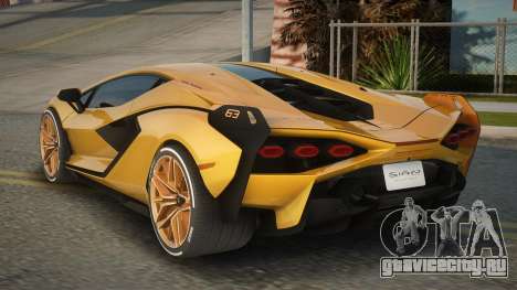 2020 Lamborghini Sian FKP 37 для GTA San Andreas