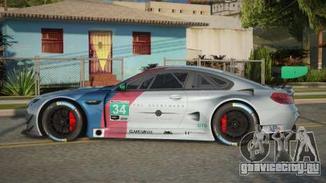 BMW M6 GT3 V1.1 для GTA San Andreas