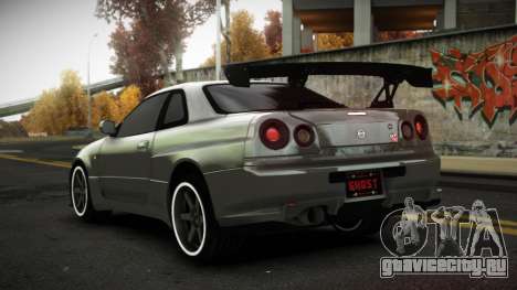 Nissan Skyline R34 Xoven для GTA 4