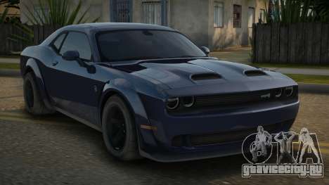 Dodge Challenger SRT Super Stock для GTA San Andreas