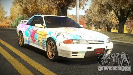 Nissan Skyline R32 Leca S11 для GTA 4
