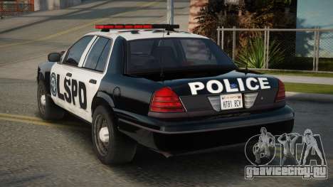Ford Crown Victoria LSPD V1.0 для GTA San Andreas