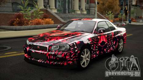 Nissan Skyline R34 Nalyntiny S14 для GTA 4