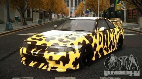 Nissan Skyline R33 Akayen S14 для GTA 4