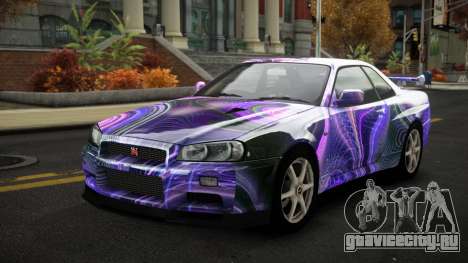Nissan Skyline R34 Nalyntiny S11 для GTA 4