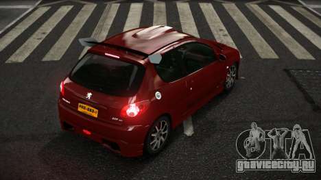 Peugeot 206 Gonruseq для GTA 4