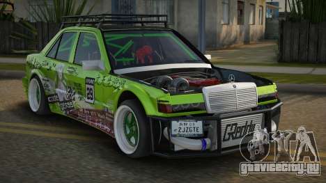 Mercedes-Benz 190E Masetirick для GTA San Andreas