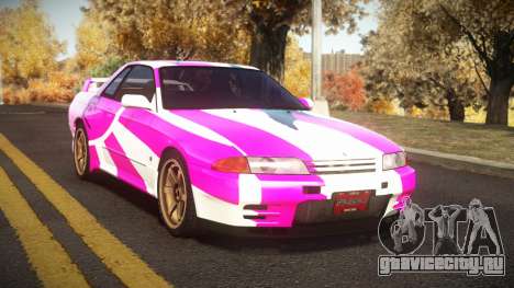 Nissan Skyline R32 Leca S5 для GTA 4