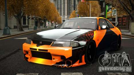 Nissan Skyline R33 Akayen S8 для GTA 4