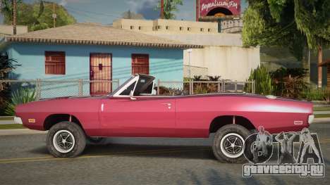 1969 Dodge Charger RT Convertible для GTA San Andreas