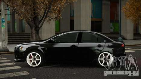 Mitsubishi Lancer Evolution X Zusorogo для GTA 4