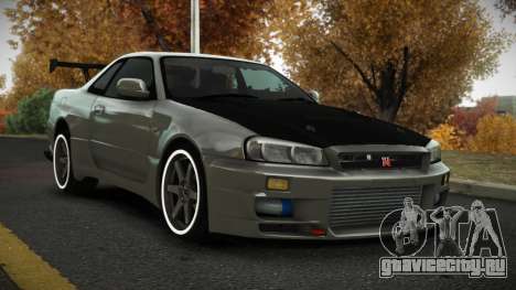 Nissan Skyline R34 Xoven для GTA 4