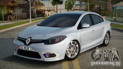 Renault Fluence Geloora для GTA San Andreas