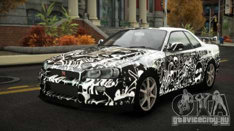 Nissan Skyline R34 Nalyntiny S13 для GTA 4