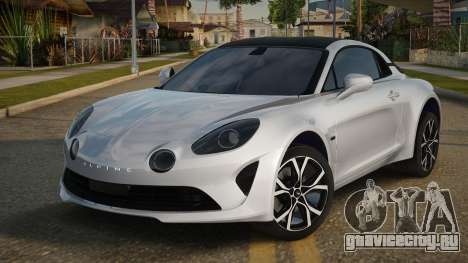 Renault Alpine A110 V1.0 для GTA San Andreas