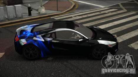 Acura NSX Ganstelos S1 для GTA 4