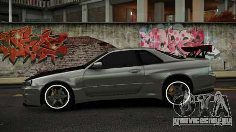 Nissan Skyline R34 Xoven для GTA 4