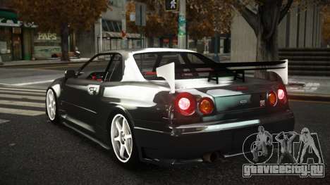 Nissan Skyline R34 Pokotezu для GTA 4