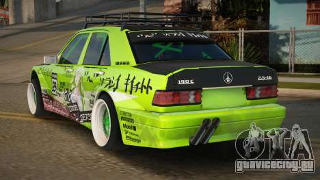 Mercedes-Benz 190E Masetirick для GTA San Andreas
