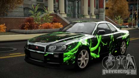 Nissan Skyline R34 Nalyntiny S3 для GTA 4