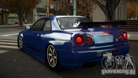 Nissan Skyline R34 Pogyib для GTA 4