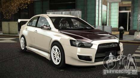 Mitsubishi Lancer Evolution X Micusuhom для GTA 4