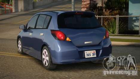 Nissan Tiida Nejaelle для GTA San Andreas