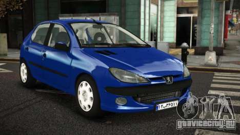 Peugeot 206 Hazopoj для GTA 4