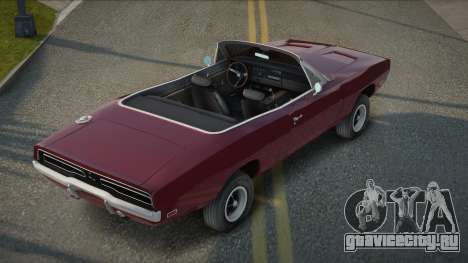 1969 Dodge Charger RT Convertible для GTA San Andreas