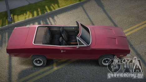 1969 Dodge Charger RT Convertible для GTA San Andreas