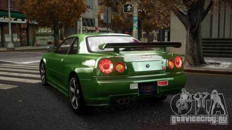 Nissan Skyline R34 Ivab для GTA 4