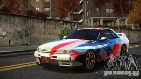 Nissan Skyline R32 Leca S3 для GTA 4