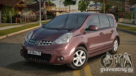 2007 Nissan Note E11 (optimized model) для GTA San Andreas