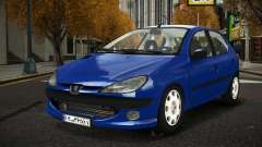 Peugeot 206 Hazopoj для GTA 4