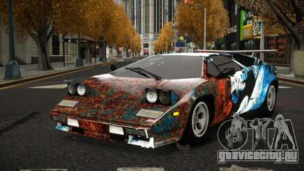 Lamborghini Countach Ellain S2 для GTA 4
