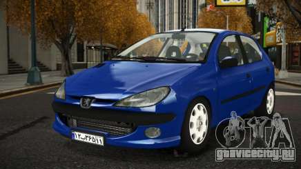 Peugeot 206 Hazopoj для GTA 4