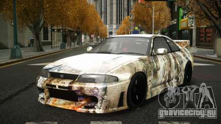 Nissan Skyline R33 Akayen S13 для GTA 4