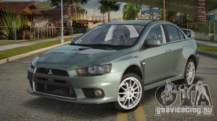 Mitsubishi Lancer Evo X Carrey для GTA San Andreas