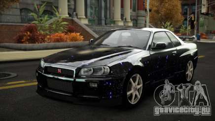 Nissan Skyline R34 Nalyntiny S10 для GTA 4