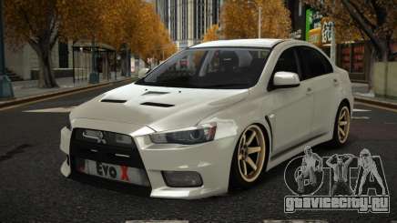 Mitsubishi Lancer Evolution X Zuhzipuf для GTA 4