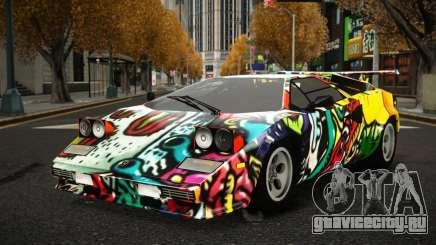 Lamborghini Countach Ellain S4 для GTA 4
