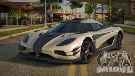 Koenigsegg One Amcase для GTA San Andreas