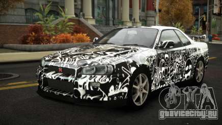 Nissan Skyline R34 Nalyntiny S13 для GTA 4