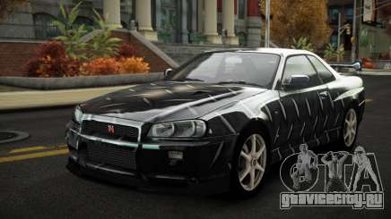 Nissan Skyline R34 Nalyntiny S7 для GTA 4
