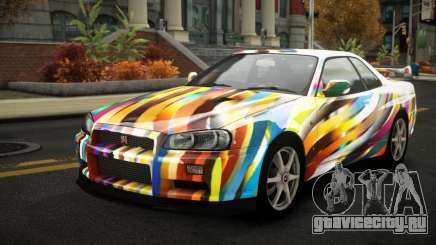 Nissan Skyline R34 Nalyntiny S12 для GTA 4