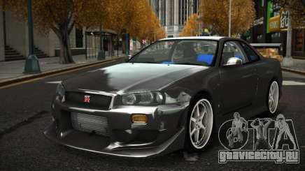 Nissan Skyline R34 Xeruq для GTA 4