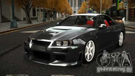 Nissan Skyline R34 Pokotezu для GTA 4