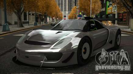 Porsche 918 Zasije для GTA 4